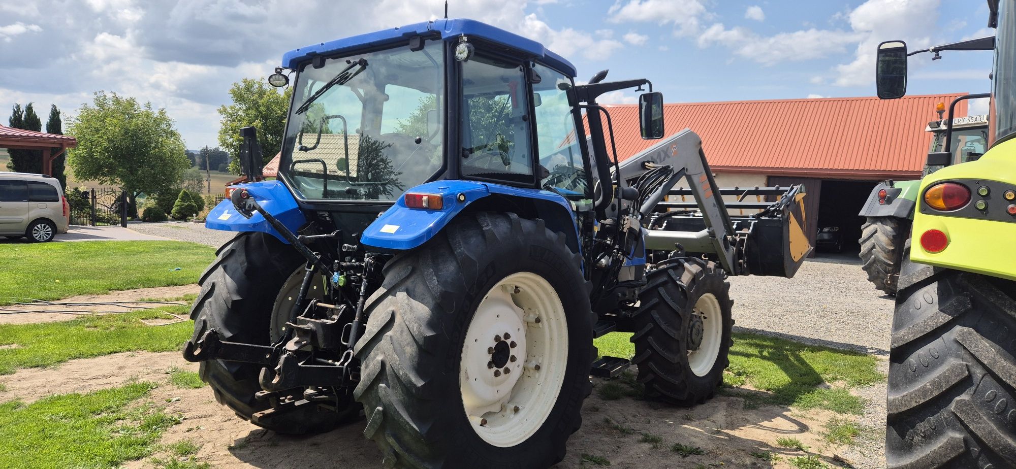 New Holland T5040 tuz tur+łyżko-krokodyl 2012r idealny stan oryginał