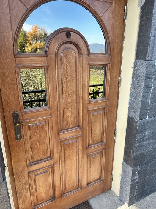 Drzwi drewniane jesion.