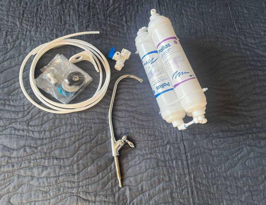 Тройной фильтр для води з активованим вугіллям чиста питна вода