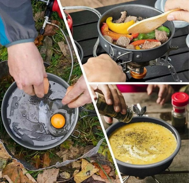 Набор посуды 3в1 для полевой кухни