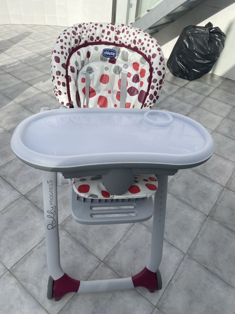 Cadeira de refeição chicco polly progress 5