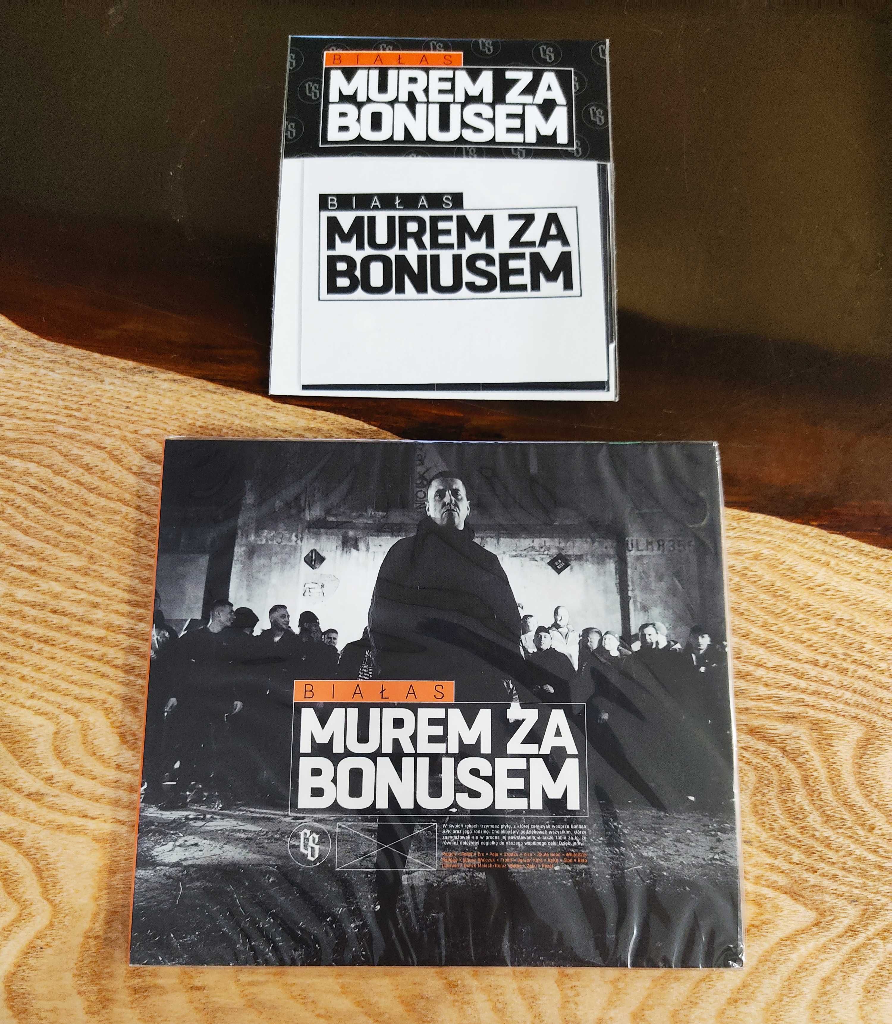 (PREORDER FOLIA) Białas – Murem Za Bonusem + pakiet wlep # Bonus RPK