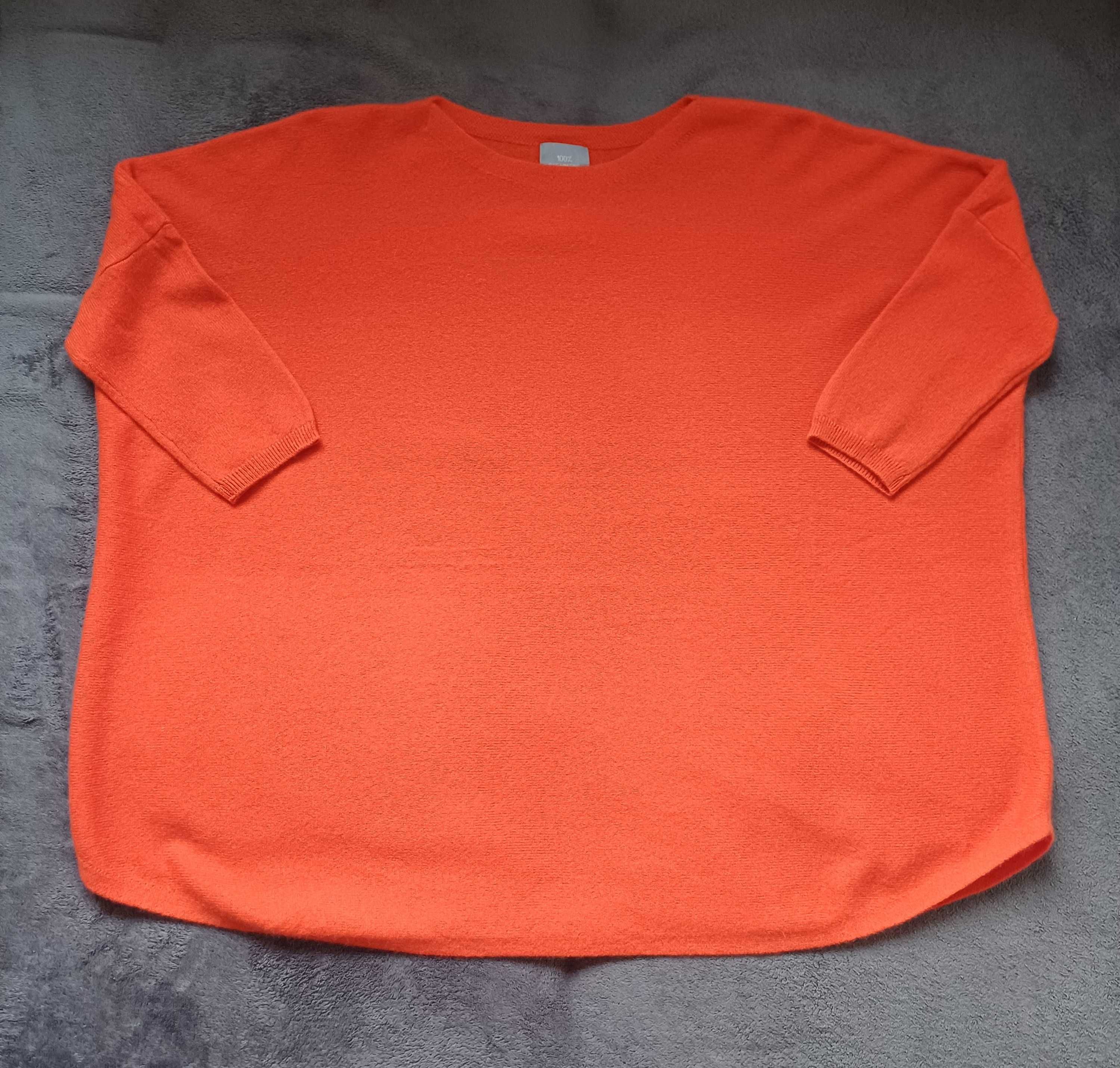 Donna Lane kaszmirowy sweter oversize rozmiar S/M