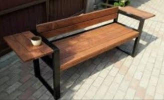 Лавочка, садовая скамейка