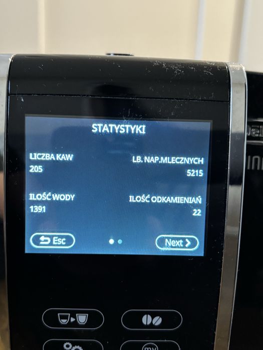 Ekspres do kawy: DeLonghi Dinamica plus