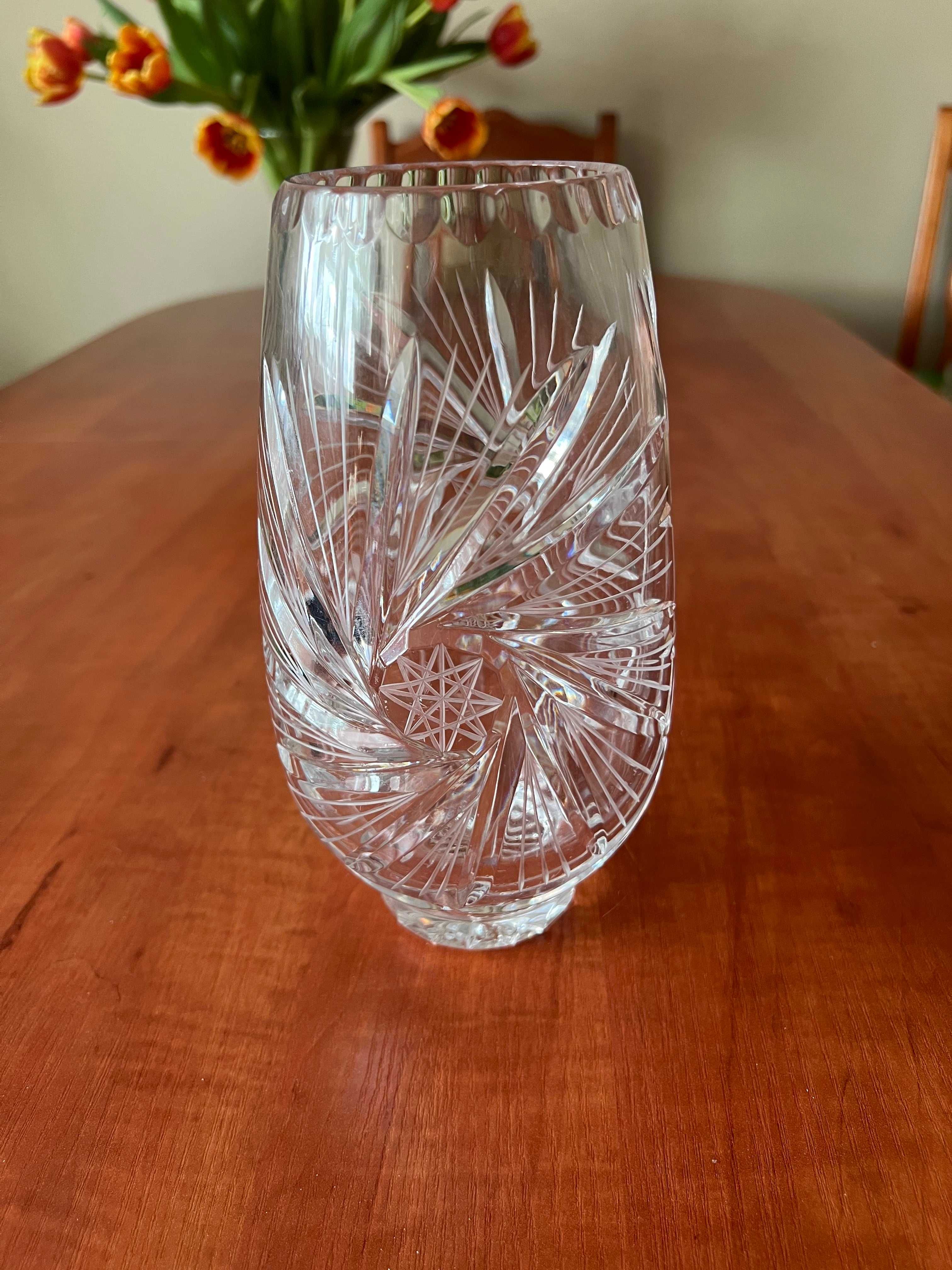 Kryształowy wazon 20 cm