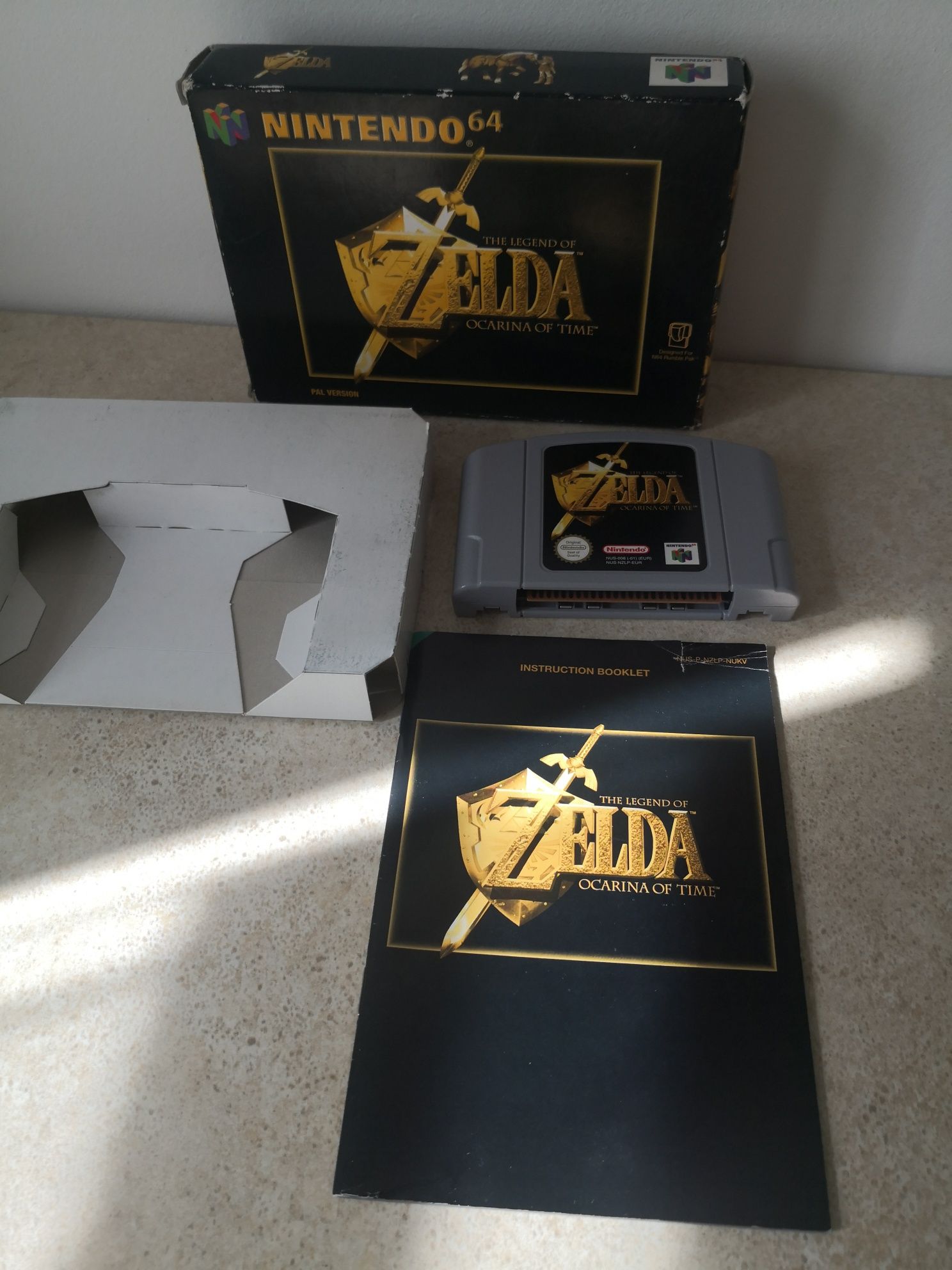 The Legend of Zelda Ocarina of Time Nintendo 64 N64 gra komplet