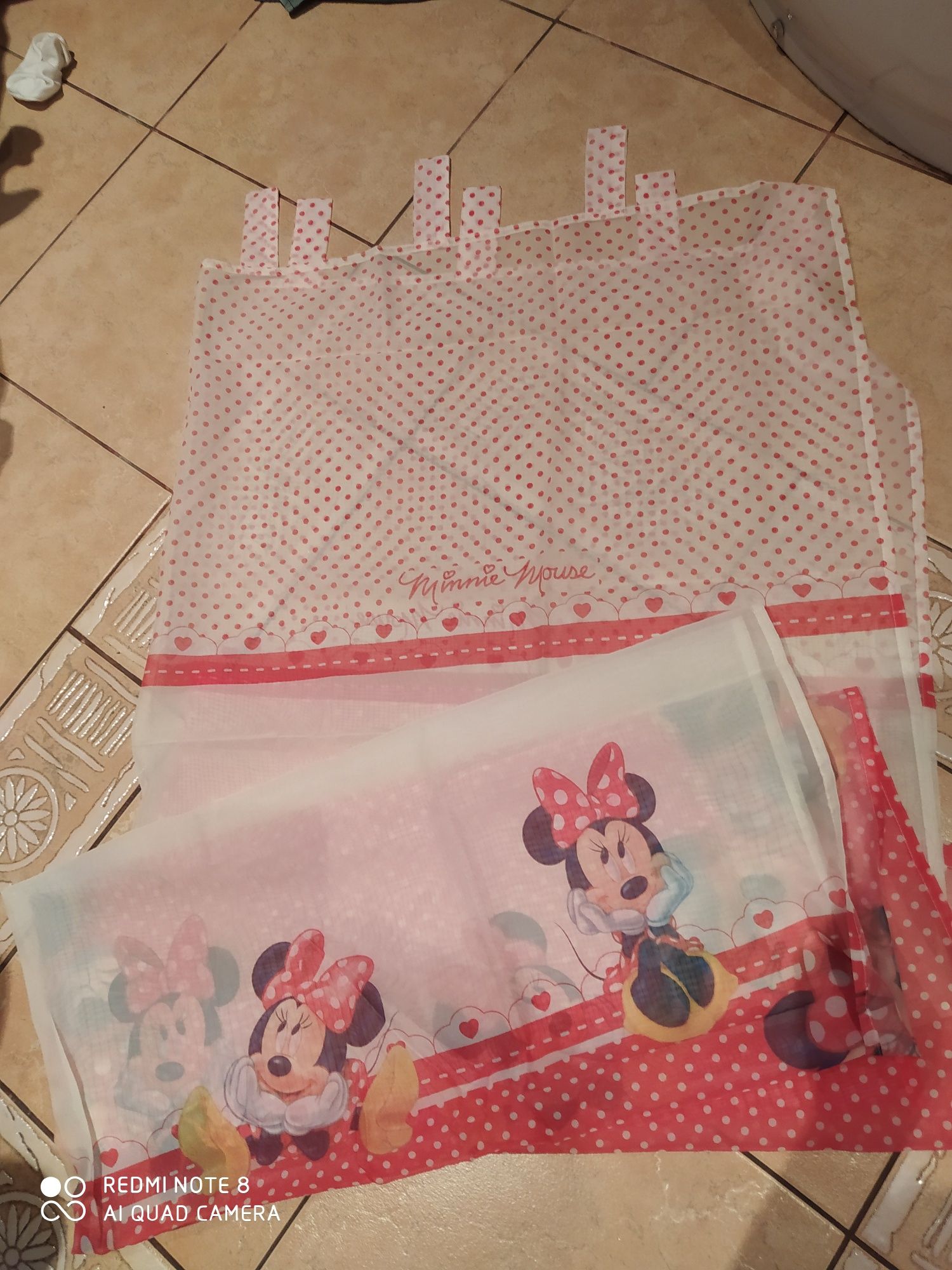 Nowe pościel i zasłonki Minnie