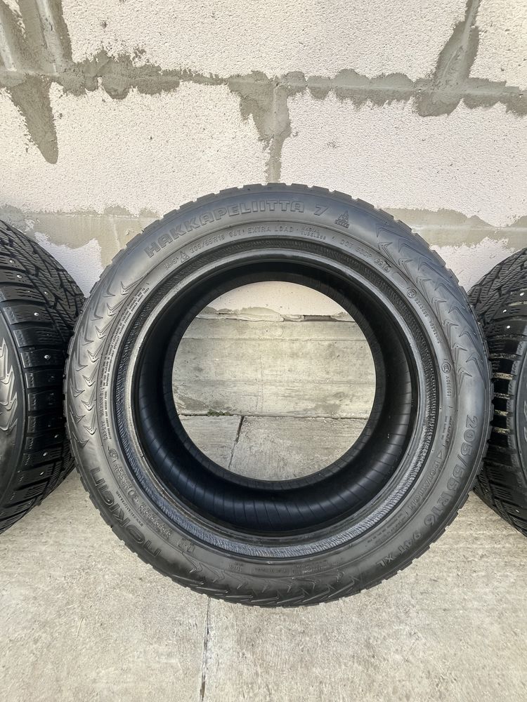 Шини NOKIAN 205/55/r16 зима Hakkapeliitta 7