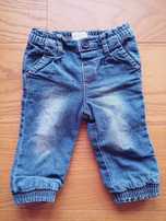 Spodnie jeans 68