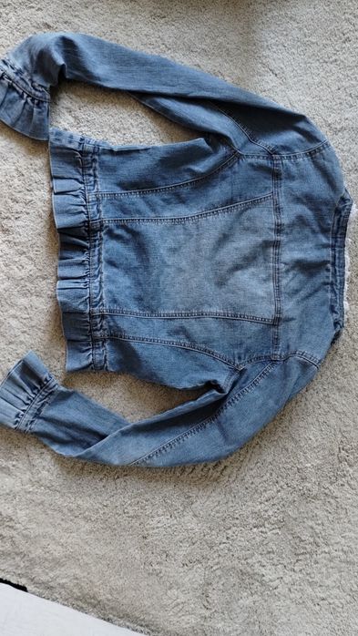 Kurtka katana KappAhl M 38 z koronką jeansowa