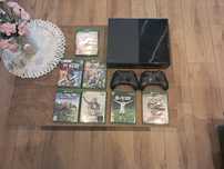 Xbox one 1tb + 2 pady + 7 gier- komplet