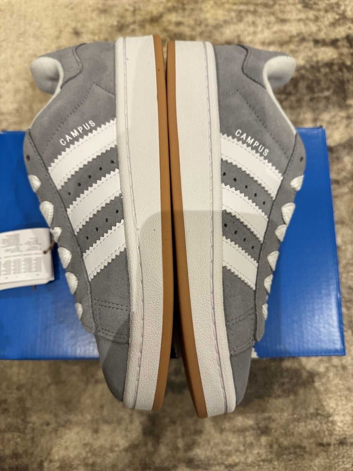 Goma Adidas Originals Campus 00s J (GS) Gris Blanco  39