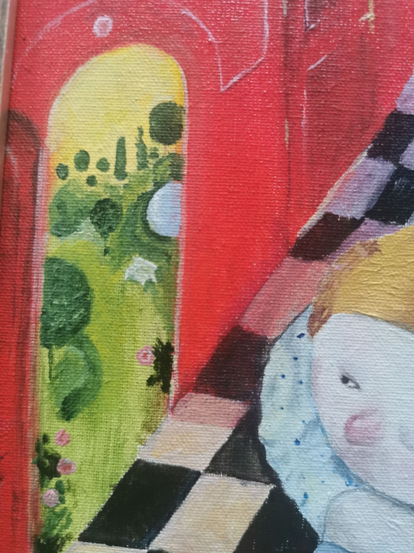 2 картины по мотивам Гапчинской для детской комнаты, масло