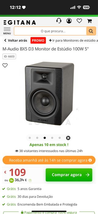 Shure Sm7b + TritonAudio FetHead + M-Audio BX5