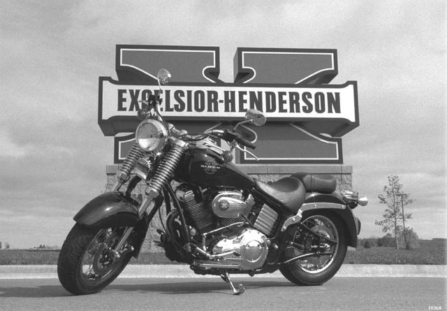 Excelsior Henderson Super X - jeden z dwóch zarejestrowanych w Polsce