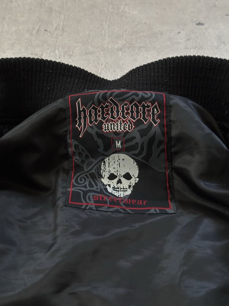 Hardcore united bomber jacket original чоловічий бомбер куртка