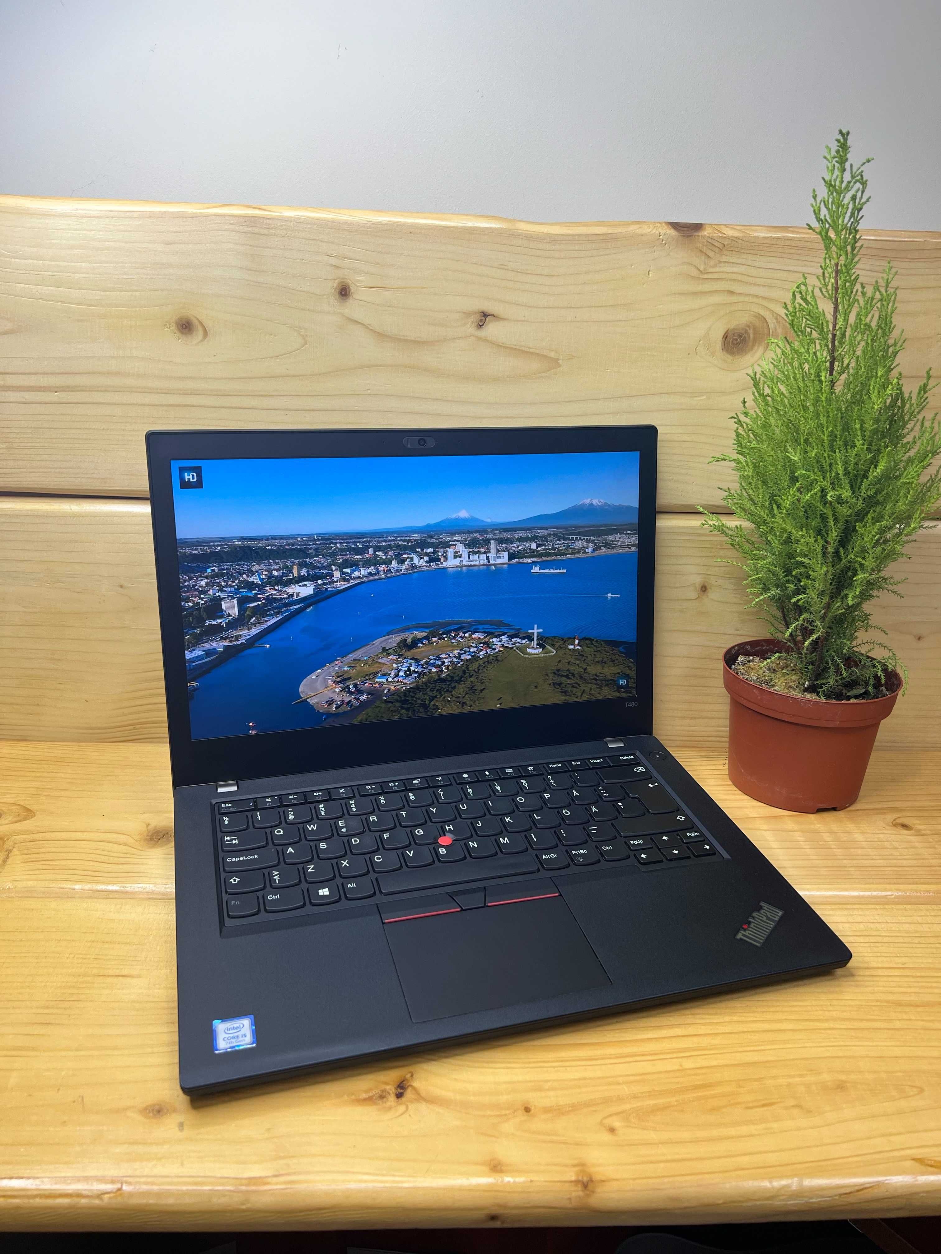 ОПТ/РОЗДРІБ Ноутбук Lenovo ThinkPad T480/i5-7200U/8/256/IPS гарантія