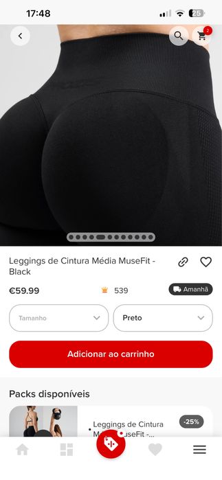 Leggins Prozis Tamanho M