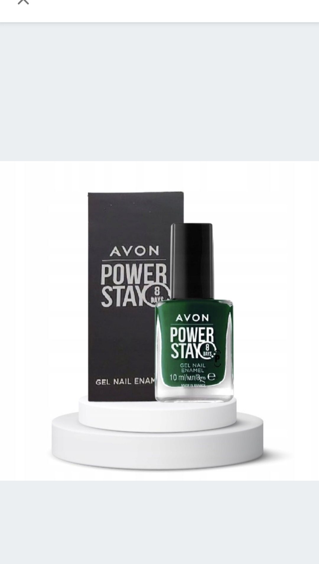 Lakier do paznokci Forest Stroll Avon 10ml
