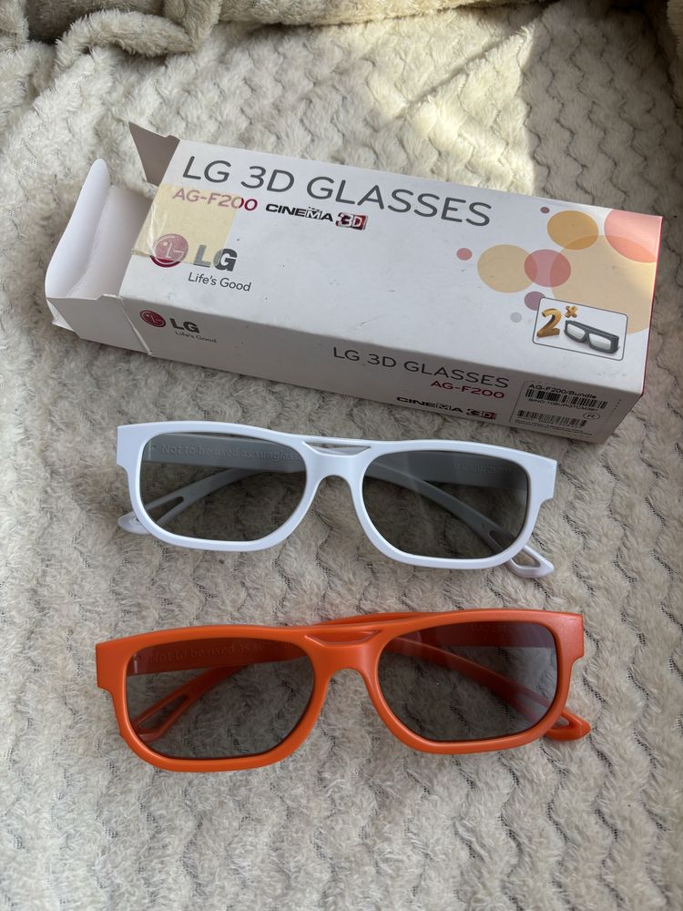 LG 3D glasses, okulary 3D NOWE