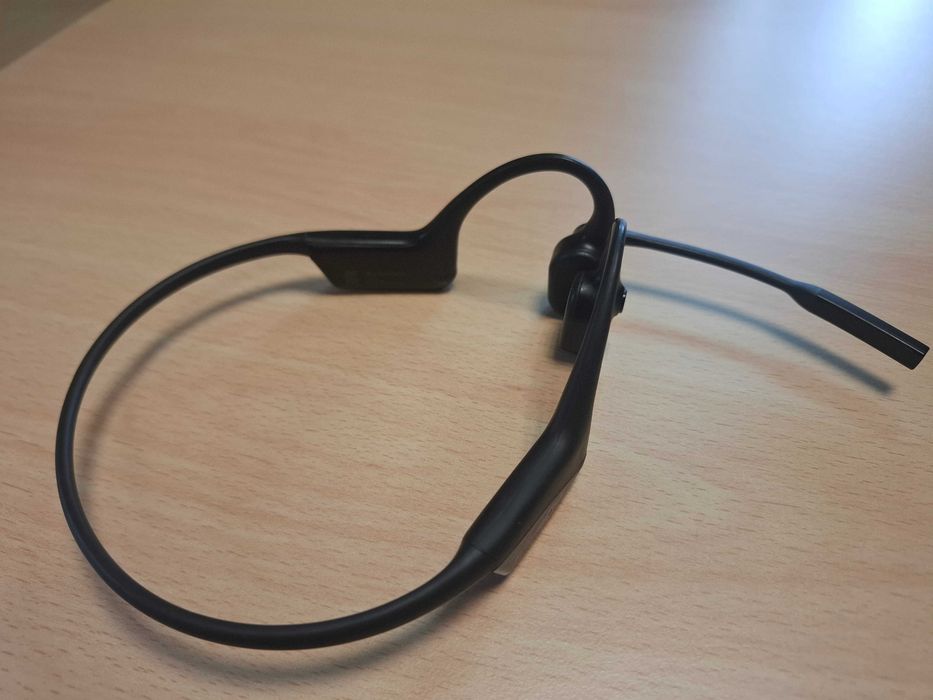 Słuchawki bezprzewodowe - OpenComm Shokz - przewodnictwo kostne