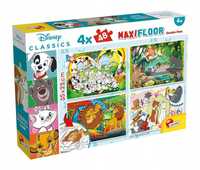 Disney. Puzzle Dwustronne Maxi 4x48 El., Lisciani