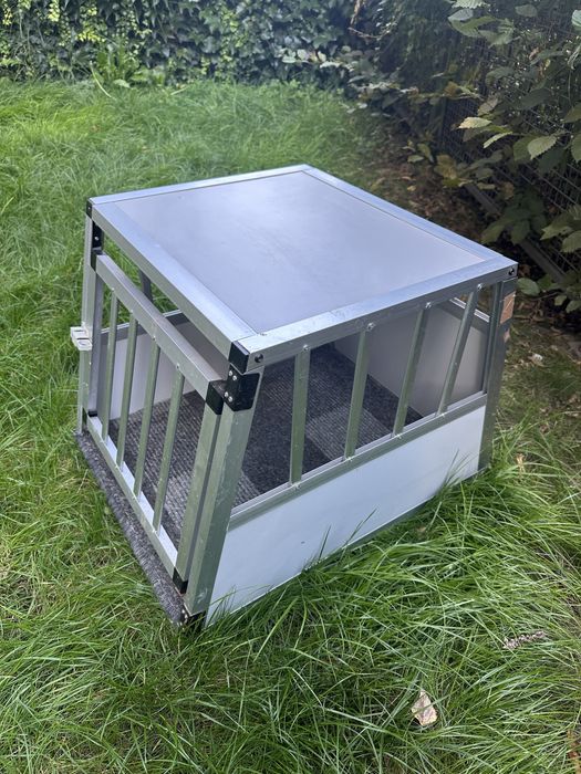 Klatka aluminiowa dla psa transporter dla psa 54x69