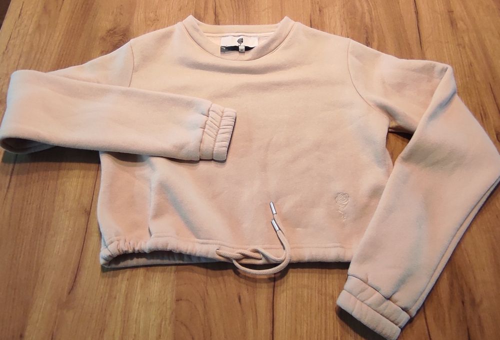 Bluza Rose London roz 38 M beżowa
