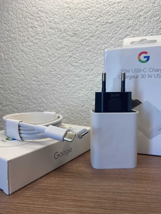 Google Pixel 30W швидкісна зарядка комплект блок + кабель