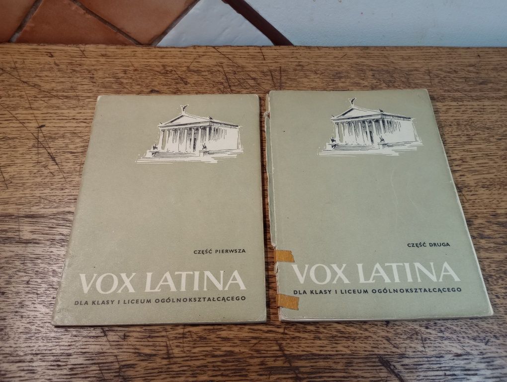 Vox Latina. Dla 1 klasy LO. 1+2 część.