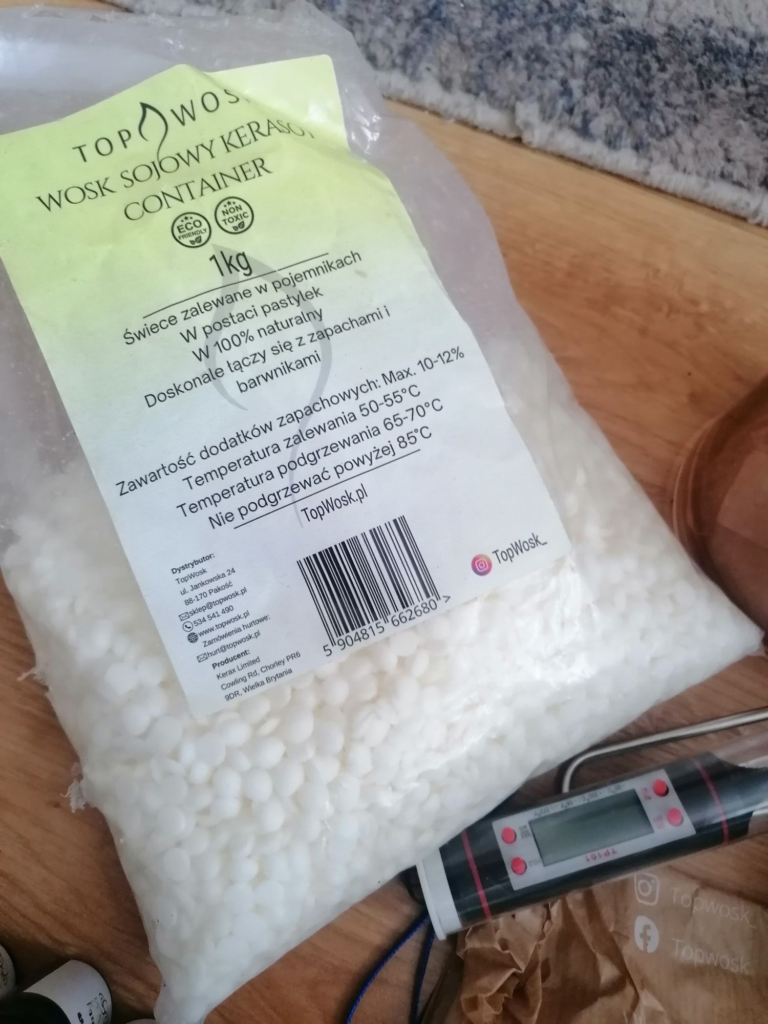 Zestaw do robienia świec