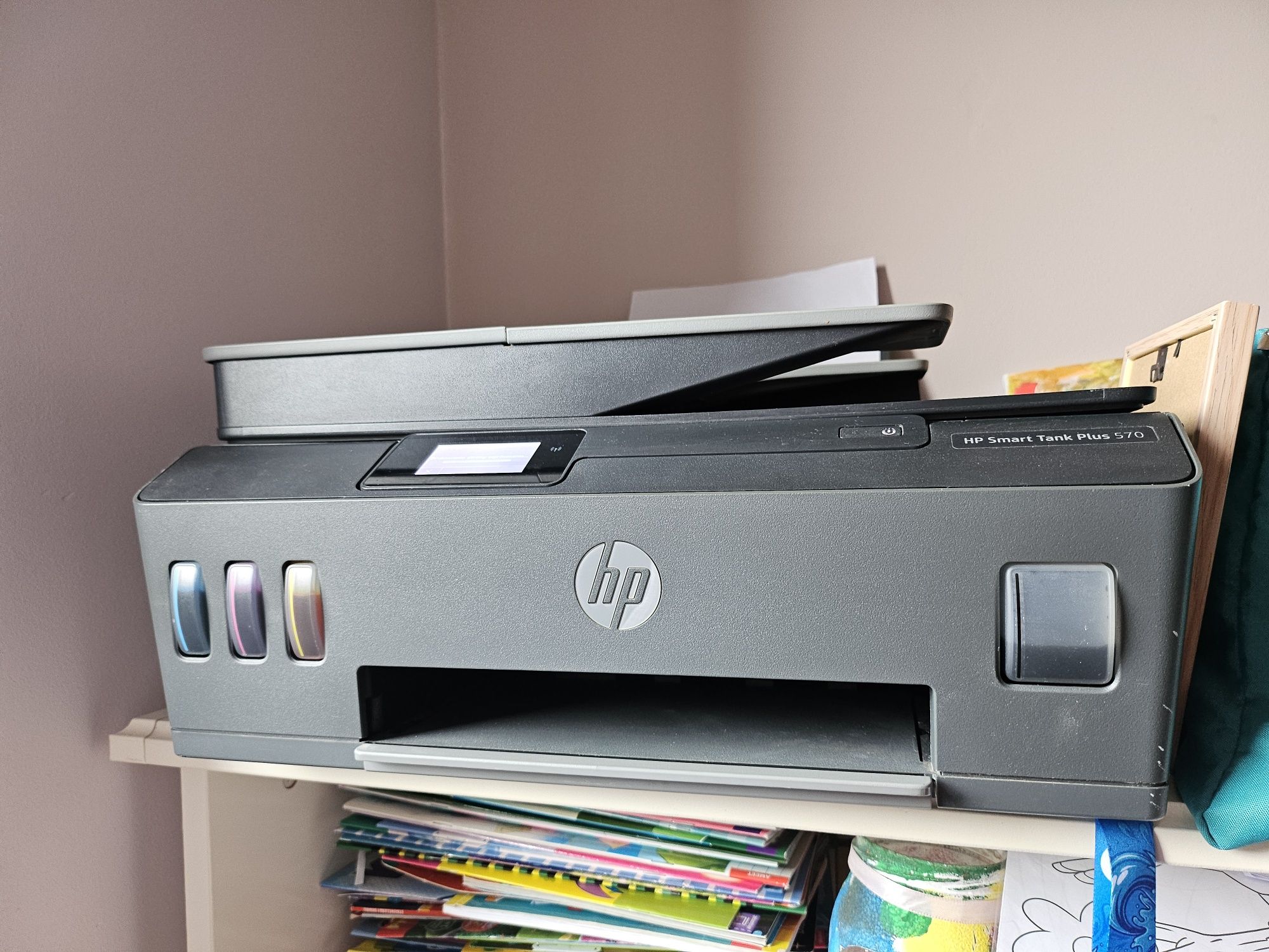Hp smart tank plus 570 wifi uszkodzony skaner