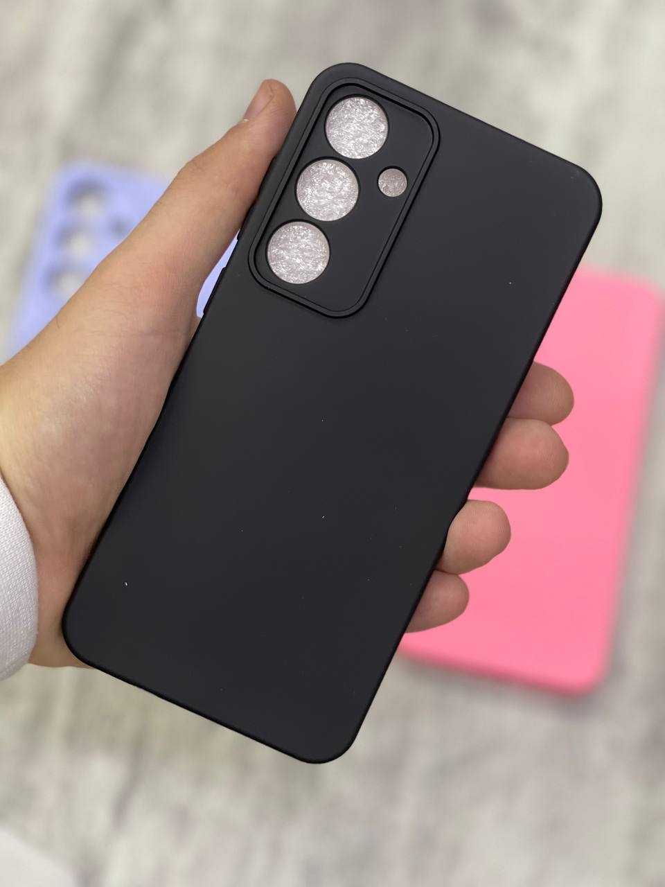 Чохол Silicone Case для Samsung Galaxy S24 FE Чехол накладка бампер
