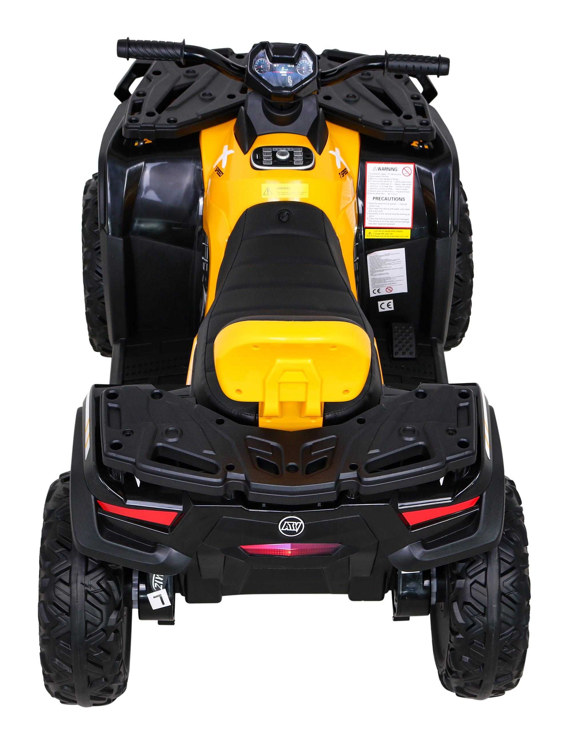 Quad Dla Dzieci XT-SPEED 4x4 dla dzieci Żółty S615