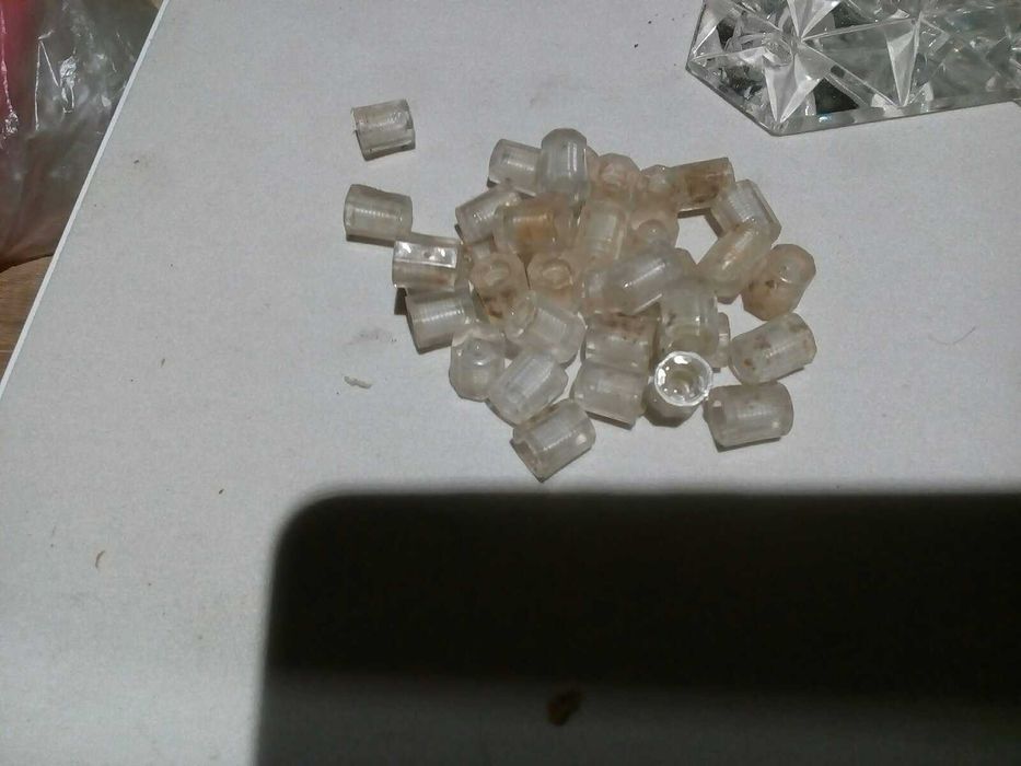 Запасні хрусталики з люстри ссср чешский хрусталь