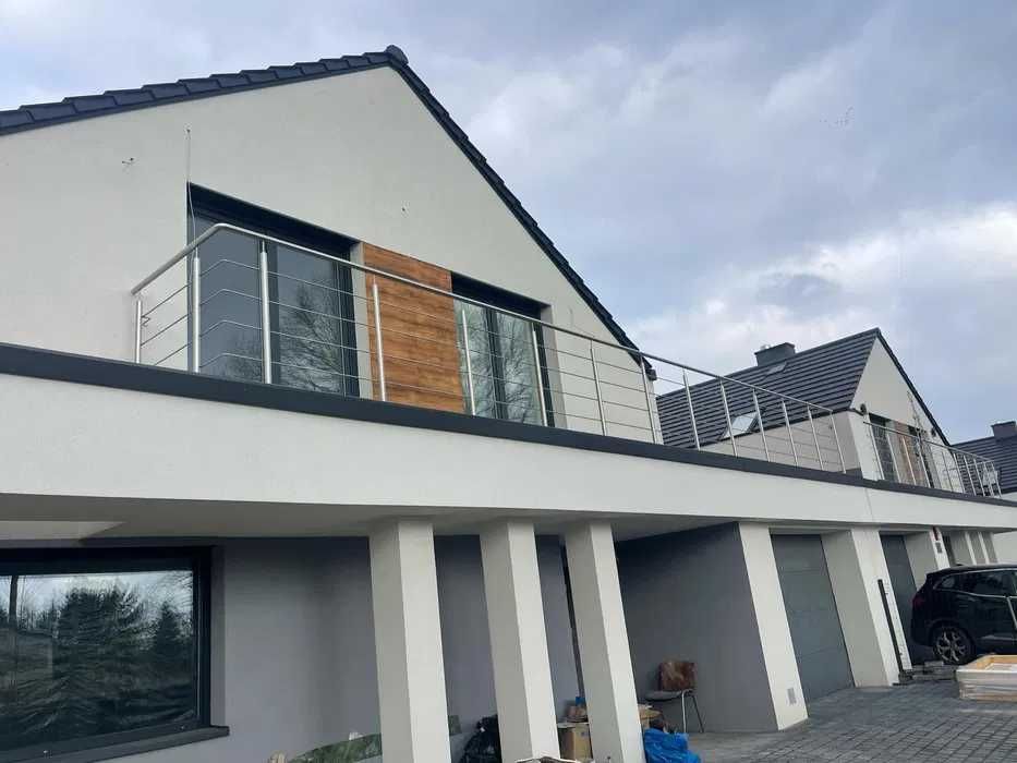 Balustrady nierdzewne schody