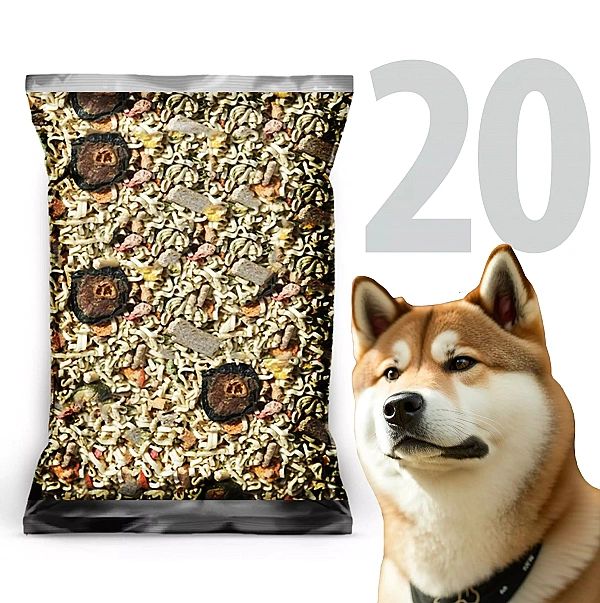 20kg Makaron błyskawiczny PREMIUM sucha karma dla psa instant