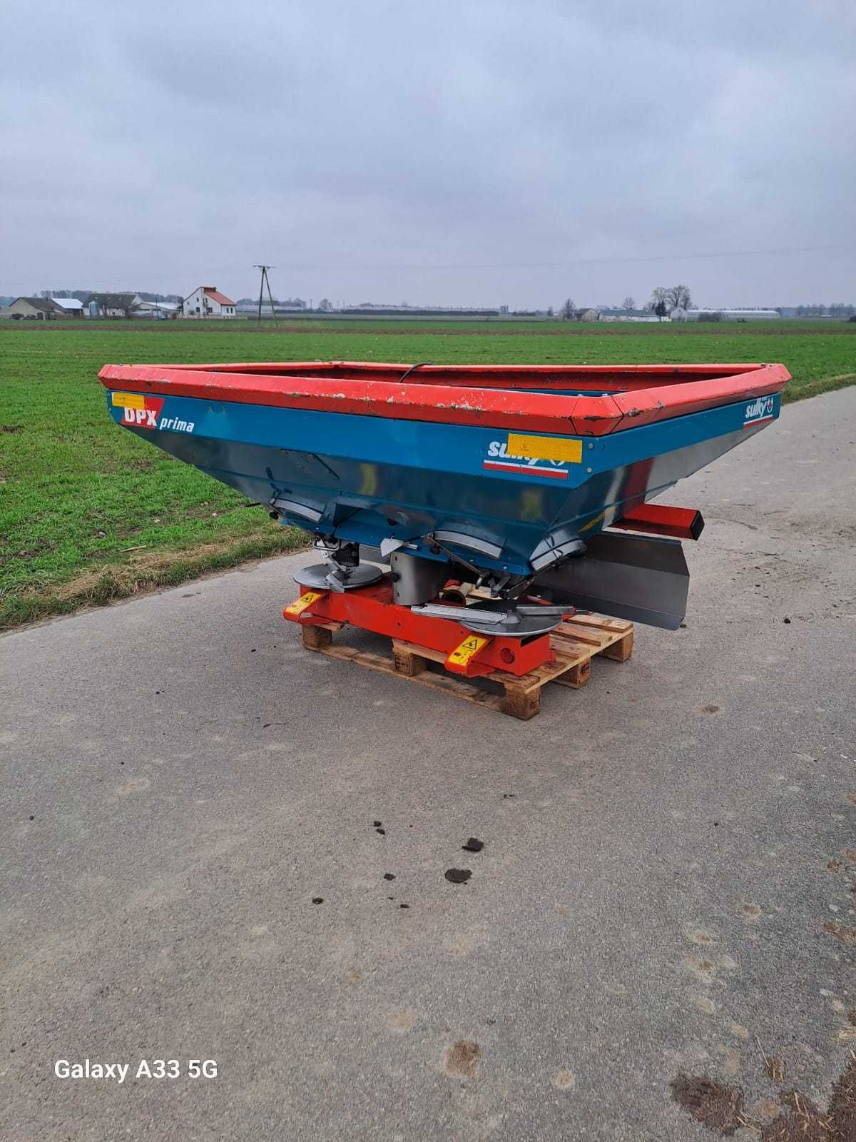 Sulky DPX prima 1200kg rozsiewacz