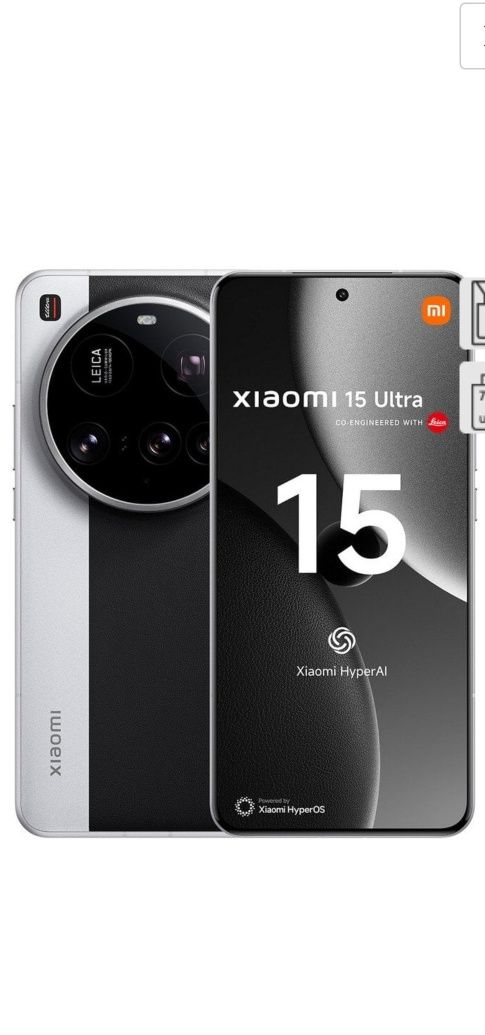 Xiaomi 15 Ultra 5G 16GB/512GB Cromado ou Branco