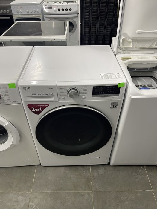 Прально-сушильна машина автоматична LG F4DN409S1  9/5 кг