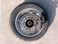 honda phantom 125 felga przód koło tarcza zacisk opona przednia