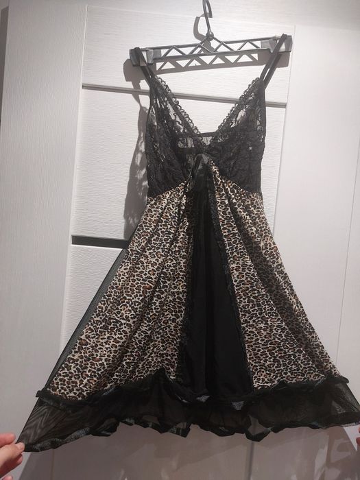 Koszulka nocna panterka