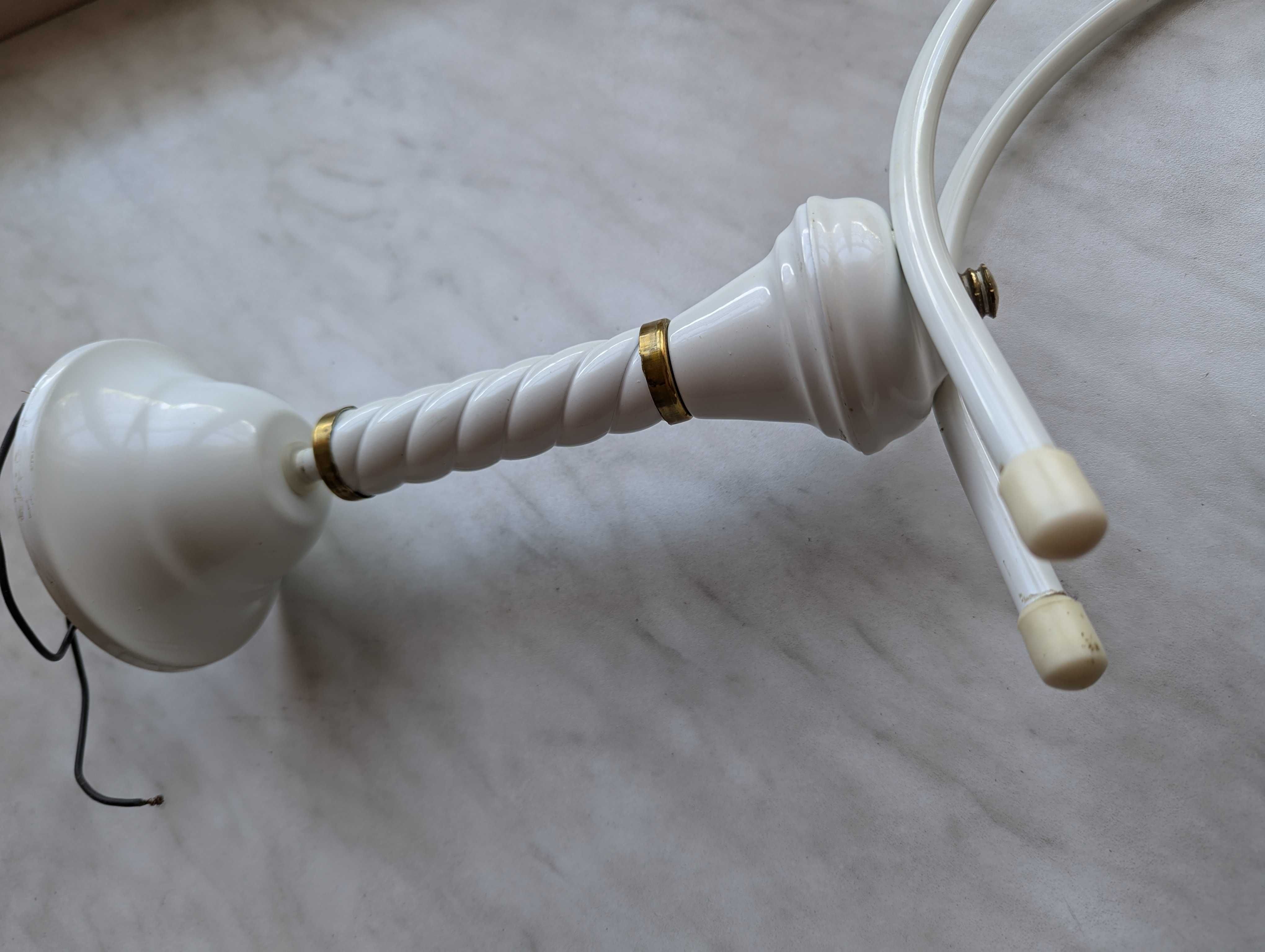 Lampa zwisająca na dużą żarówkę - klosz przeźroczysty