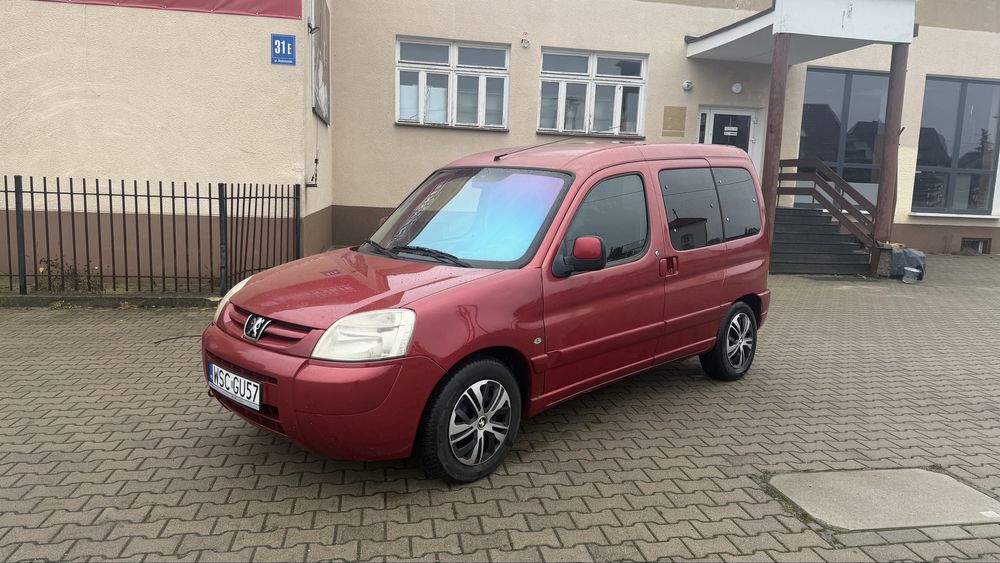 Peugeot Partner 2.0 HDI 2003r  279tys klimatyzacja 2 drzwi przesuwne