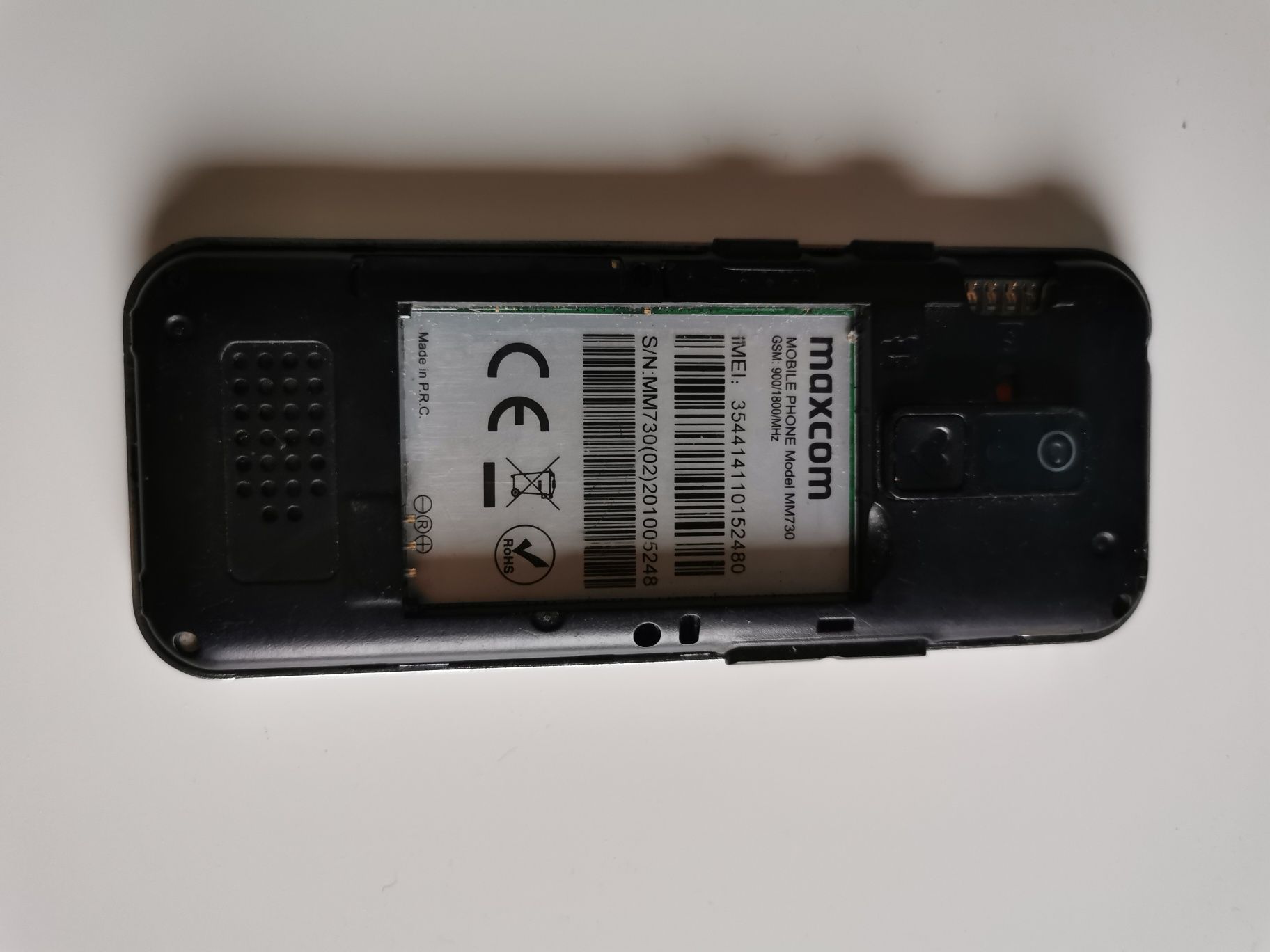 Uszkodzony Telefon Maxcom mm730