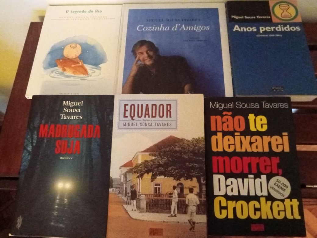Miguel Sousa Tavares, livros do autor,tenho mais, portes gratis