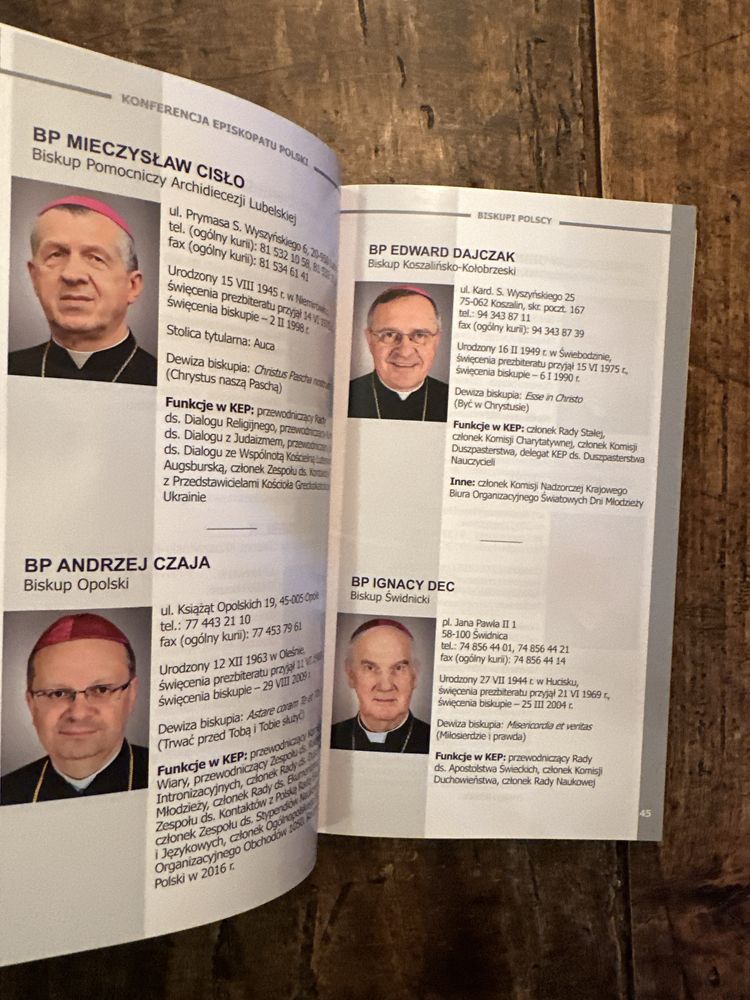 Konferencja Episkopatu Polski - Informator 2014