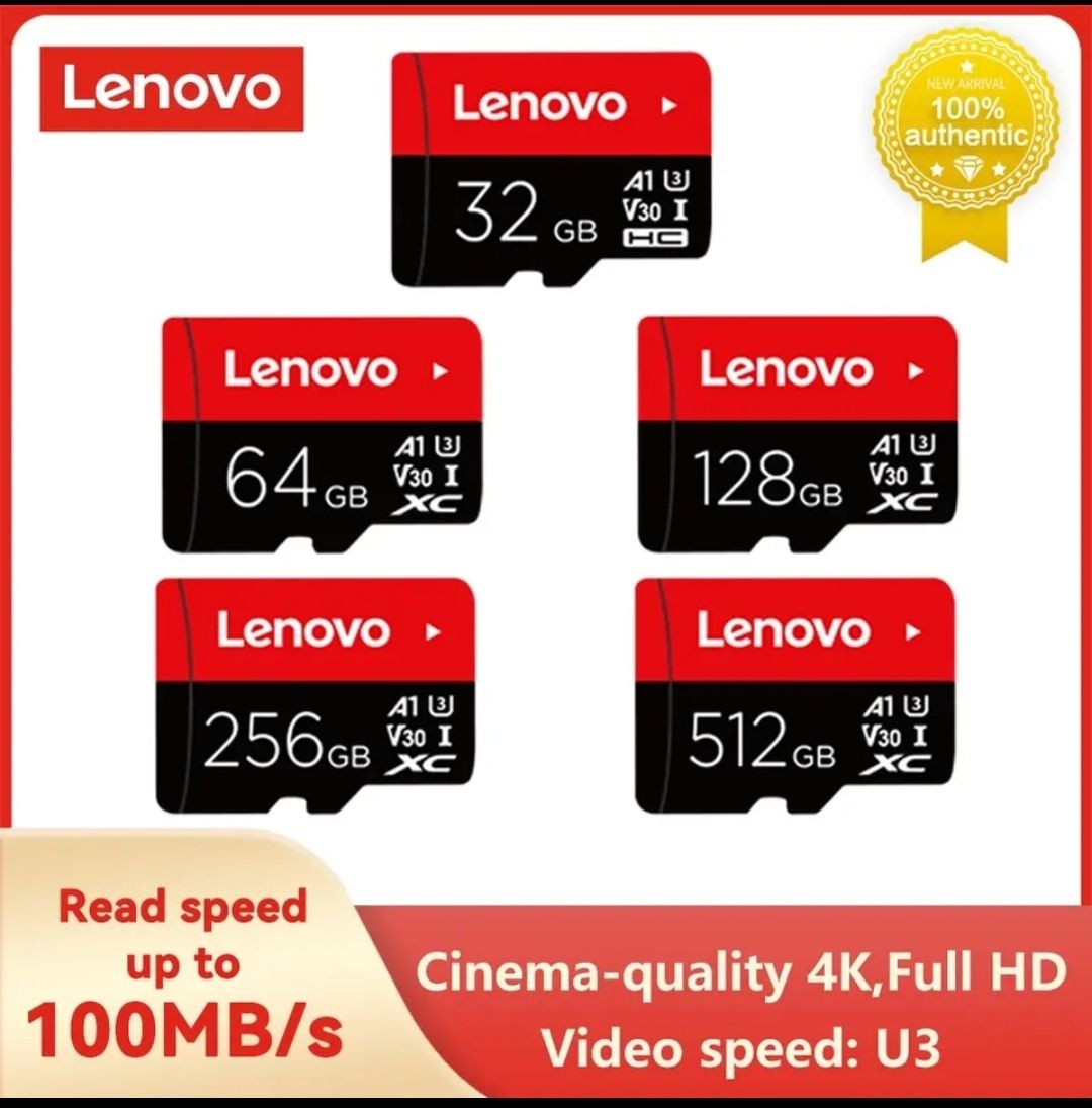 Lenovo szybka karta pamięci 64GB