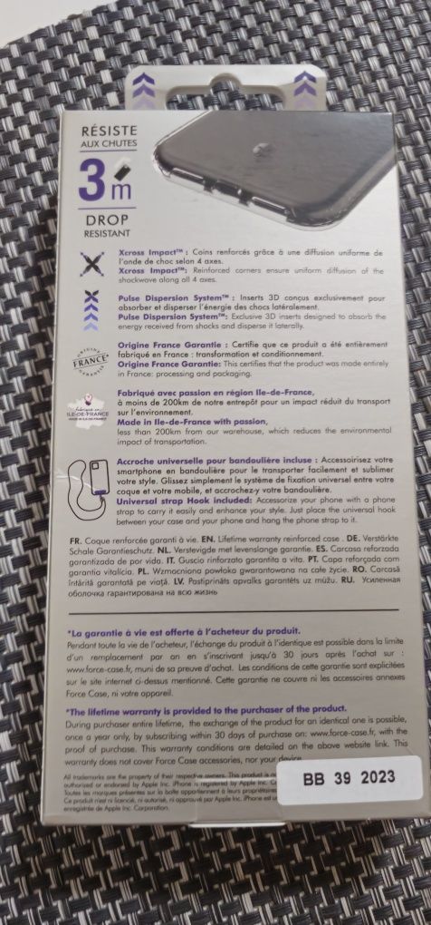 Force Case 3 m Pulse Samsung Galaxy S23 Ultra